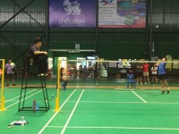 นักศึกษาสาขาวิชาพลศึกษา เป็นกรรมการตัดสิน ในการแข่งขันแบตมินตันรายการ Junior Badminton Challenge 2019