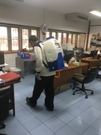 คณะศึกษาศาสตร์ มช. เร่งทำความสะอาดห้องเรียน ห้องทำงาน และห้องประชุม ป้องกันไวรัสโคโรนา