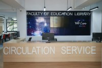 ห้องสมุดคณะศึกษาศาสตร์ จัดพิธีทำบุญเนื่องในโอกาสเสร็จสิ้นการปรับปรุงและเปิดให้บริการ
