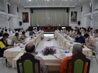 หัวหน้าภาควิชาหลักสูตรฯ ร่วมพิธี MOU และพิธีมอบหลักสูตรท้องถิ่น เรื่อง ประวัติศาสตร์นครหริภุญชัย แก่หน่วยงานทางการศึกษาในจังหวัดลำพูน จำนวน 8 หน่วยงาน