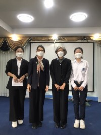 ประธานสาขาวิชาบริหารธุรกิจ เป็นวิทยากรบรรยายให้ความรู้เรื่องการดูแลสุขภาพในช่วงฤดูหนาว ณ โรงเรียนผู้สูงอายุตำบลมะขุนหวาน