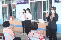 ประธานสาขาวิชาบริหารธุรกิจ เป็นวิทยากรบรรยายให้ความรู้เรื่องการดูแลสุขภาพในช่วงฤดูหนาว ณ โรงเรียนผู้สูงอายุตำบลมะขุนหวาน