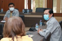 คณะศึกษาศาสตร์ มช. จัดการประชุมก่อนลงพื้นที่ โครงการวิจัยเชิงปฏิบัติการเพื่อพัฒนาครูและโรงเรียนตำรวจตระเวนชายแดนในพื้นที่จังหวัดเชียงใหม่ ปี 2564