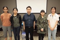 คณะศึกษาศาสตร์ มช. ขอแสดงความยินดีแก่นักเรียนโรงเรียนสาธิตมหาวิทยาลัยเชียงใหม่ ได้รับคัดเลือกเป็นนักกีฬาทีมชาติ ประเภททีมหญิง เดินทางไปเข้าร่วมการแข่งขันกีฬา Asian Games 2022 