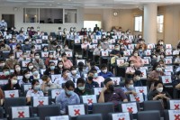  ดุษฎีบัณฑิต มหาบัณฑิต และบัณฑิตคณะศึกษาศาสตร์ มช. ร่วมซ้อมรับพิธีพระราชทานปริญญาบัตร ครั้งที่ 55