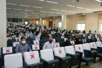  ดุษฎีบัณฑิต มหาบัณฑิต และบัณฑิตคณะศึกษาศาสตร์ มช. ร่วมซ้อมรับพิธีพระราชทานปริญญาบัตร ครั้งที่ 55