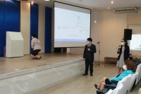  ดุษฎีบัณฑิต มหาบัณฑิต และบัณฑิตคณะศึกษาศาสตร์ มช. ร่วมซ้อมรับพิธีพระราชทานปริญญาบัตร ครั้งที่ 55