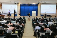  ดุษฎีบัณฑิต มหาบัณฑิต และบัณฑิตคณะศึกษาศาสตร์ มช. ร่วมซ้อมรับพิธีพระราชทานปริญญาบัตร ครั้งที่ 55