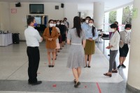 ดุษฎีบัณฑิต มหาบัณฑิต และบัณฑิตคณะศึกษาศาสตร์ มช. ร่วมซ้อมรับพิธีพระราชทานปริญญาบัตร ครั้งที่ 55