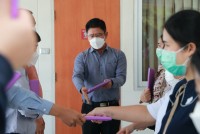  ดุษฎีบัณฑิต มหาบัณฑิต และบัณฑิตคณะศึกษาศาสตร์ มช. ร่วมซ้อมรับพิธีพระราชทานปริญญาบัตร ครั้งที่ 55