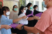  ดุษฎีบัณฑิต มหาบัณฑิต และบัณฑิตคณะศึกษาศาสตร์ มช. ร่วมซ้อมรับพิธีพระราชทานปริญญาบัตร ครั้งที่ 55
