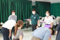  ดุษฎีบัณฑิต มหาบัณฑิต และบัณฑิตคณะศึกษาศาสตร์ มช. ร่วมซ้อมรับพิธีพระราชทานปริญญาบัตร ครั้งที่ 55
