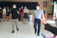  ดุษฎีบัณฑิต มหาบัณฑิต และบัณฑิตคณะศึกษาศาสตร์ มช. ร่วมซ้อมรับพิธีพระราชทานปริญญาบัตร ครั้งที่ 55