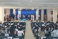 ดุษฎีบัณฑิต มหาบัณฑิต และบัณฑิตคณะศึกษาศาสตร์ มช. ร่วมซ้อมรับพิธีพระราชทานปริญญาบัตร ครั้งที่ 55