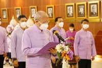 คณะศึกษาศาสตร์ มช. จัดพิธีถวายพวงมาลัยดอกไม้สด แสดงความเคารพต่อ มล.ปิ่น มาลากุล เนื่องในวันคล้ายวันสถาปนามหาวิทยาลัยเชียงใหม่ ประจำปี 2565