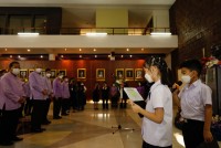 คณะศึกษาศาสตร์ มช. จัดพิธีถวายพวงมาลัยดอกไม้สด แสดงความเคารพต่อ มล.ปิ่น มาลากุล เนื่องในวันคล้ายวันสถาปนามหาวิทยาลัยเชียงใหม่ ประจำปี 2565