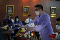คณะศึกษาศาสตร์ มช. จัดพิธีถวายพวงมาลัยดอกไม้สด แสดงความเคารพต่อ มล.ปิ่น มาลากุล เนื่องในวันคล้ายวันสถาปนามหาวิทยาลัยเชียงใหม่ ประจำปี 2565