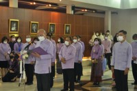 คณะศึกษาศาสตร์ มช. จัดพิธีถวายพวงมาลัยดอกไม้สด แสดงความเคารพต่อ มล.ปิ่น มาลากุล เนื่องในวันคล้ายวันสถาปนามหาวิทยาลัยเชียงใหม่ ประจำปี 2565