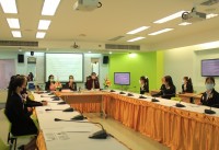 ประธานสาขาวิชาบริหารธุรกิจ เป็นวิทยากรบรรยายให้ความรู้เรื่องการทำงานด้วยการสร้างมนุษยสัมพันธ์ที่ดี ให้กับนักศึกษาวิทยาลัยเทคนิคลำพูน