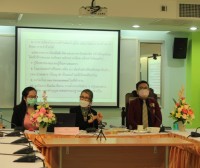 ประธานสาขาวิชาบริหารธุรกิจ เป็นวิทยากรบรรยายให้ความรู้เรื่องการทำงานด้วยการสร้างมนุษยสัมพันธ์ที่ดี ให้กับนักศึกษาวิทยาลัยเทคนิคลำพูน