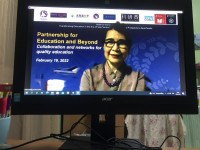 ประธานสาขาวิชาบริหารธุรกิจ ร่วมWebinar ในหัวข้อ Parnership for Education and Beyond : Collaboration and networks for quality education ร่วมกับคณาจารย์จาก 4 ประเทศ