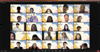  นศ.ชั้นปีที่ 5 ปีการศึกษา 2563 รหัส 60 ร่วมงาน { ส่งลูกกลับบ้าน นำปณิธานฯ ที่เป็นจริง } ผ่านช่องทางออนไลน์