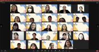  นศ.ชั้นปีที่ 5 ปีการศึกษา 2563 รหัส 60 ร่วมงาน { ส่งลูกกลับบ้าน นำปณิธานฯ ที่เป็นจริง } ผ่านช่องทางออนไลน์