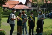 อาจารย์และนักศึกษาสาขาวิชาประถมศึกษา เป็นวิทยากรจัดค่าย สานฝันวันดอกบัวบาน ให้กับนักเรียนโรงเรียนอนุบาลเชียงราย