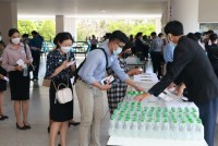  ดุษฎีบัณฑิต มหาบัณฑิต และบัณฑิตคณะศึกษาศาสตร์ มช. ร่วมซ้อมรับพิธีพระราชทานปริญญาบัตร ครั้งที่ 56