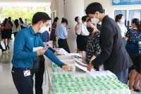  ดุษฎีบัณฑิต มหาบัณฑิต และบัณฑิตคณะศึกษาศาสตร์ มช. ร่วมซ้อมรับพิธีพระราชทานปริญญาบัตร ครั้งที่ 56