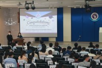  ดุษฎีบัณฑิต มหาบัณฑิต และบัณฑิตคณะศึกษาศาสตร์ มช. ร่วมซ้อมรับพิธีพระราชทานปริญญาบัตร ครั้งที่ 56