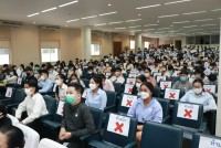  ดุษฎีบัณฑิต มหาบัณฑิต และบัณฑิตคณะศึกษาศาสตร์ มช. ร่วมซ้อมรับพิธีพระราชทานปริญญาบัตร ครั้งที่ 56