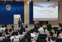  ดุษฎีบัณฑิต มหาบัณฑิต และบัณฑิตคณะศึกษาศาสตร์ มช. ร่วมซ้อมรับพิธีพระราชทานปริญญาบัตร ครั้งที่ 56