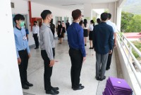  ดุษฎีบัณฑิต มหาบัณฑิต และบัณฑิตคณะศึกษาศาสตร์ มช. ร่วมซ้อมรับพิธีพระราชทานปริญญาบัตร ครั้งที่ 56