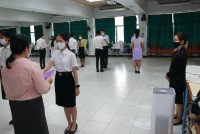  ดุษฎีบัณฑิต มหาบัณฑิต และบัณฑิตคณะศึกษาศาสตร์ มช. ร่วมซ้อมรับพิธีพระราชทานปริญญาบัตร ครั้งที่ 56