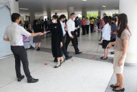  ดุษฎีบัณฑิต มหาบัณฑิต และบัณฑิตคณะศึกษาศาสตร์ มช. ร่วมซ้อมรับพิธีพระราชทานปริญญาบัตร ครั้งที่ 56