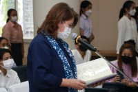  ดุษฎีบัณฑิต มหาบัณฑิต และบัณฑิตคณะศึกษาศาสตร์ มช. ร่วมซ้อมรับพิธีพระราชทานปริญญาบัตร ครั้งที่ 56