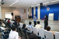  ดุษฎีบัณฑิต มหาบัณฑิต และบัณฑิตคณะศึกษาศาสตร์ มช. ร่วมซ้อมรับพิธีพระราชทานปริญญาบัตร ครั้งที่ 56