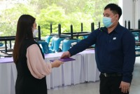 ดุษฎีบัณฑิต มหาบัณฑิต และบัณฑิตคณะศึกษาศาสตร์ มช. ร่วมซ้อมรับพิธีพระราชทานปริญญาบัตร ครั้งที่ 56
