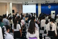  ดุษฎีบัณฑิต มหาบัณฑิต และบัณฑิตคณะศึกษาศาสตร์ มช. ร่วมซ้อมรับพิธีพระราชทานปริญญาบัตร ครั้งที่ 56