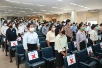  ดุษฎีบัณฑิต มหาบัณฑิต และบัณฑิตคณะศึกษาศาสตร์ มช. ร่วมซ้อมรับพิธีพระราชทานปริญญาบัตร ครั้งที่ 56