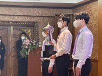 นักศึกษาศึกษาศาสตร์ มช. ได้รับรางวัลชนะเลิศ โครงการประกวดความเป็นเลิศในการจัดการเรียนรู้ ระดับอุดมศึกษา ครั้งที่ 11 {บทพระราชนิพนธ์พระมหาชนก}