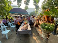 คณะศึกษาศาสตร์ มช. จัดพิธีบวงสรวงศาลพระภูมิเจ้าที่ เนื่องในโอกาสปี๋ใหม่เมือง 2565