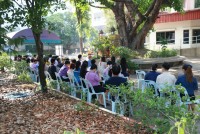 คณะศึกษาศาสตร์ มช. จัดพิธีบวงสรวงศาลพระภูมิเจ้าที่ เนื่องในโอกาสปี๋ใหม่เมือง 2565
