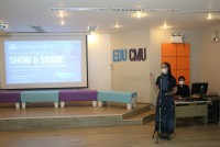 คณะศึกษาศาสตร์ มช. กิจกรรมแลกเปลี่ยนเรียนรู้ Show & Share การจัดการเรียนการสอนเป็นภาษาอังกฤษ ประจำปีการศึกษา 2564
