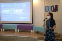 คณะศึกษาศาสตร์ มช. กิจกรรมแลกเปลี่ยนเรียนรู้ Show & Share การจัดการเรียนการสอนเป็นภาษาอังกฤษ ประจำปีการศึกษา 2564