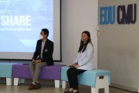 คณะศึกษาศาสตร์ มช. กิจกรรมแลกเปลี่ยนเรียนรู้ Show & Share การจัดการเรียนการสอนเป็นภาษาอังกฤษ ประจำปีการศึกษา 2564