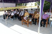 สาขาอุตสาหกรรมศึกษา จัดพิธีทำบุญและสืบสานประเพณีการหล่อเทียนพรรษา ประจำปีการศึกษา 2565