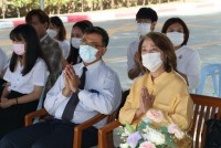 สาขาอุตสาหกรรมศึกษา จัดพิธีทำบุญและสืบสานประเพณีการหล่อเทียนพรรษา ประจำปีการศึกษา 2565