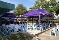 สาขาอุตสาหกรรมศึกษา จัดพิธีทำบุญและสืบสานประเพณีการหล่อเทียนพรรษา ประจำปีการศึกษา 2565